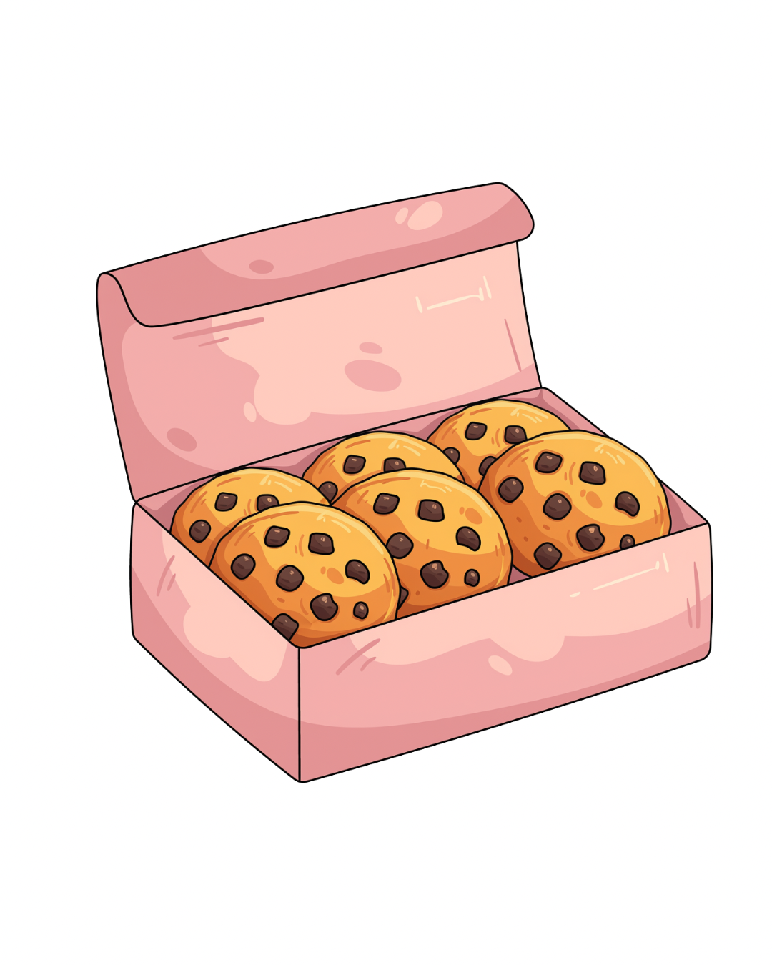 One flavor - 1/2 dozen cookies