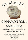 Cinnamon Roll Saturday Preorder
