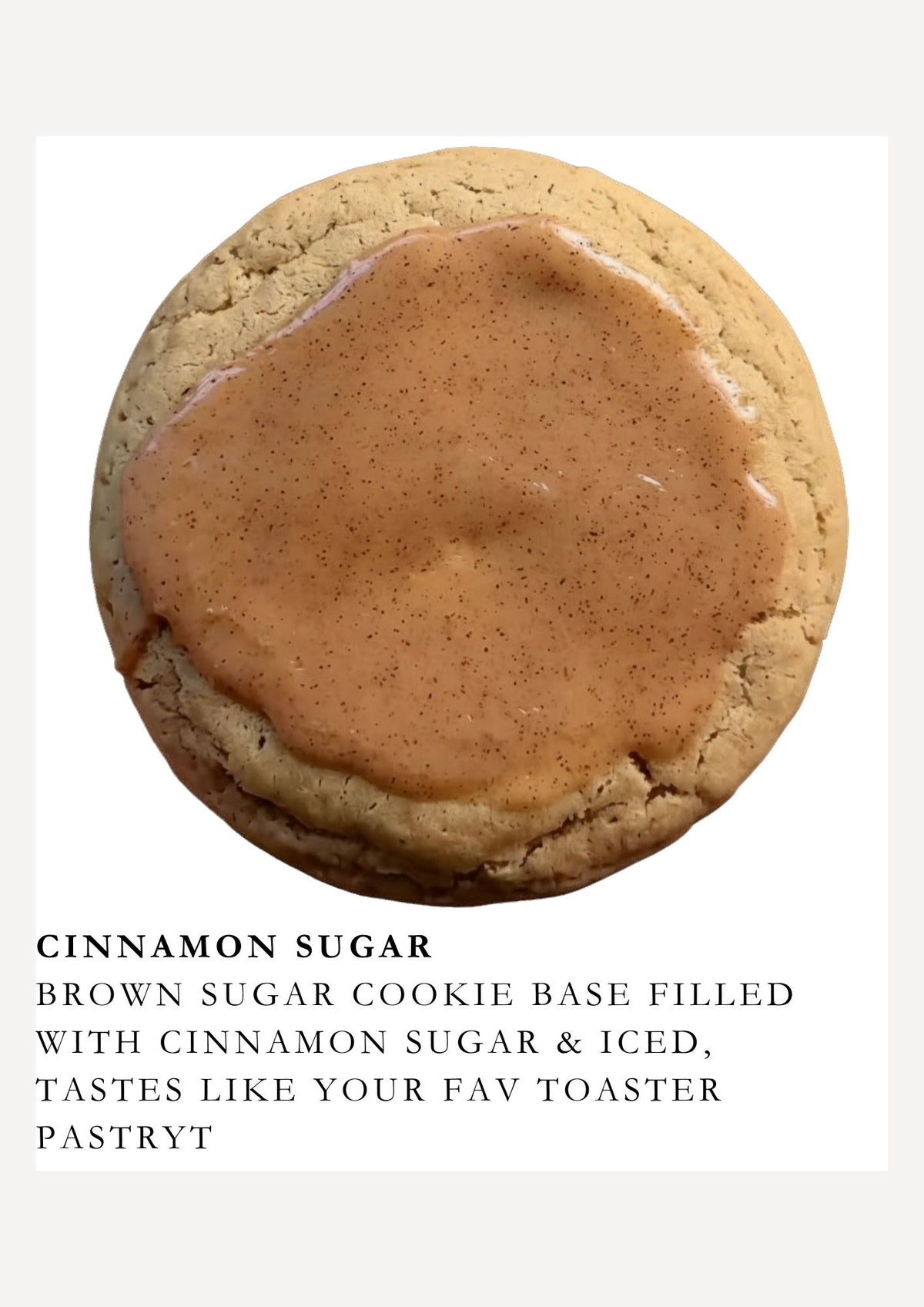 One flavor - 1/2 dozen cookies