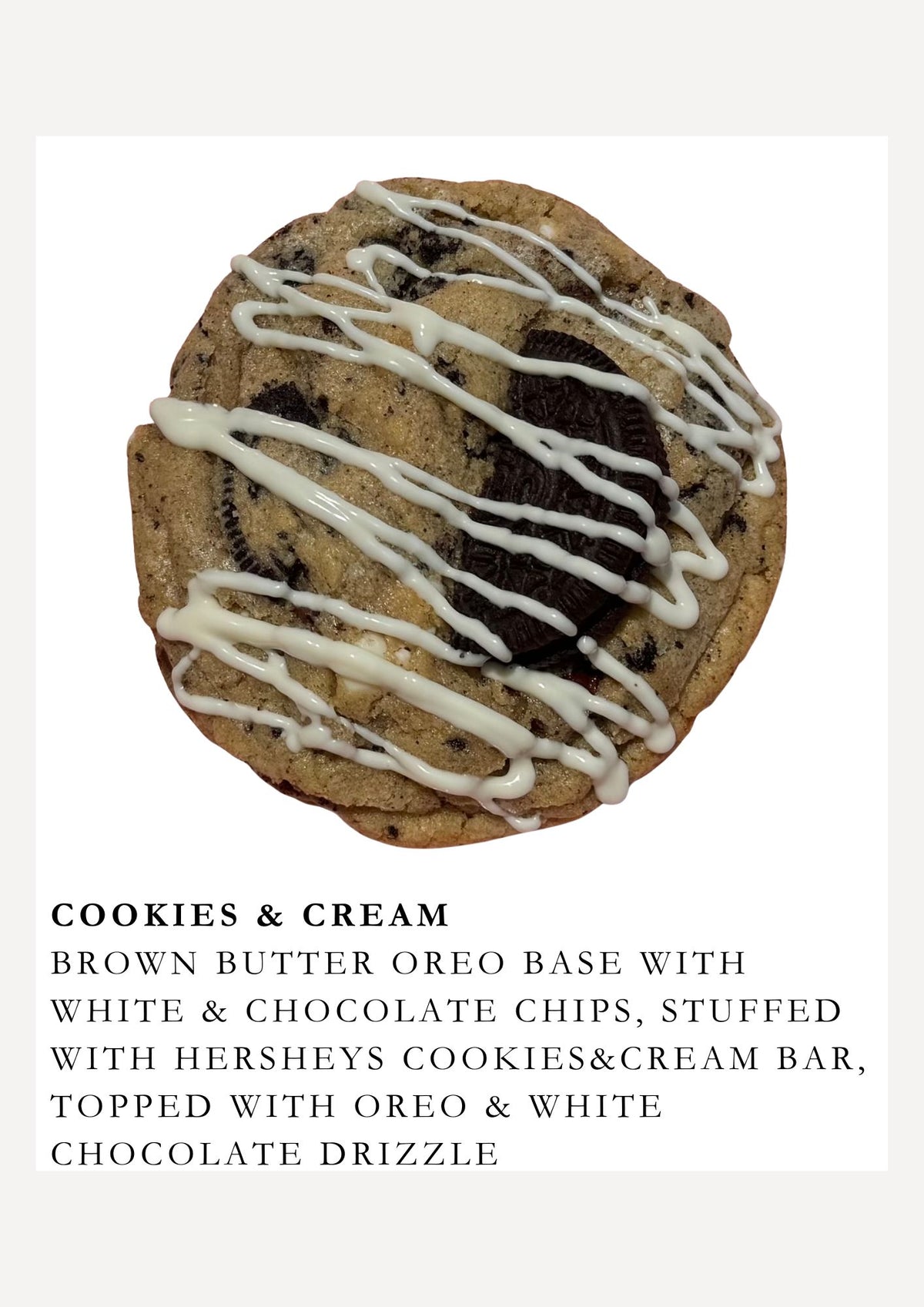 One flavor - 1/2 dozen cookies